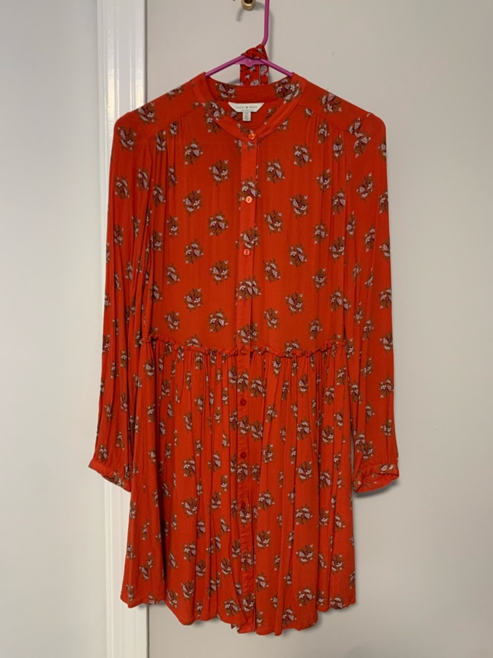 Lucky brand floral mini dress